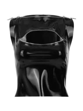 Latex Boat neck tank top Latex Boat neck tank top