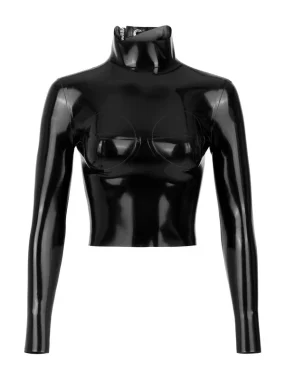 Latex Restraint Top
