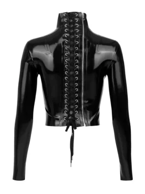 Latex Restraint Top