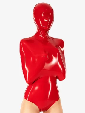 Latex Bondage bodysuit with attached mask