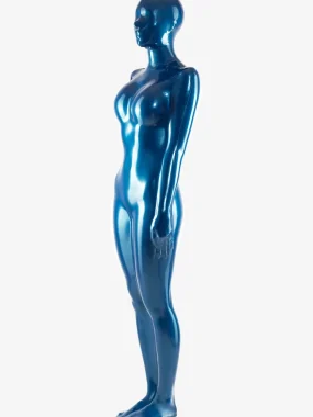Latex vacuum body bag with mask, without zippers