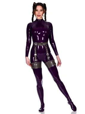 Latex Davina Leg Harness