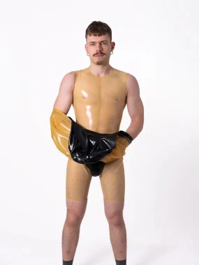 Latex Hooded Rubber DualSkin Pod Suit
