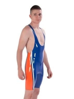 Latex Tri Singlet Suit