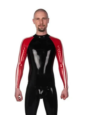 Latex Reach Catsuit Rear Zip Entry