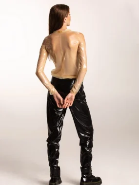 Latex Loose Pants