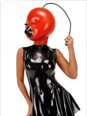 Latex Inflatable Anaesthesia Hood With Pepperpot Eyes