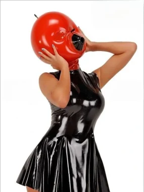Latex Inflatable Anaesthesia Hood With Pepperpot Eyes