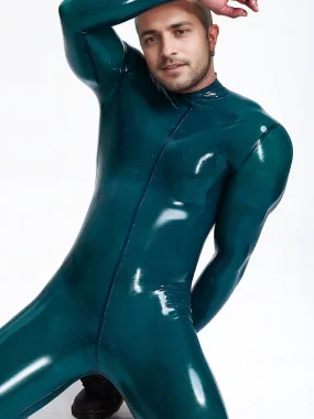 Male Sleekness Neck Entry Latex Catsuit