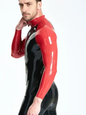 Male Reglan-Sleeved Catsuit For Men