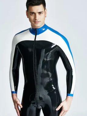 Latex Streamliner Catsuit For Men