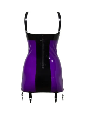 Latex Open Chest Female Sexy Dress