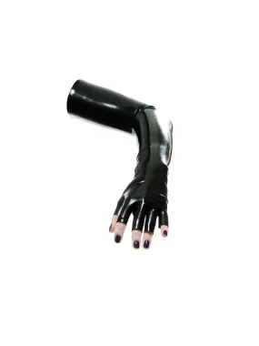 Latex Opera Fingerless gloves