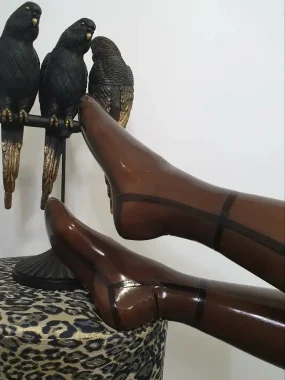 Classix Transparent Latex Stockings