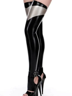 Latex Morgana Toeless Stockings