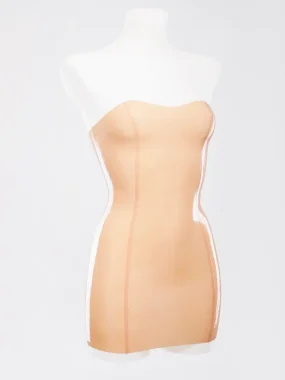 Latex Strapless Dress