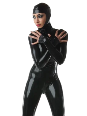 Classic Latex Mask with Open Face