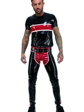 Latex Two-way zipper Pant