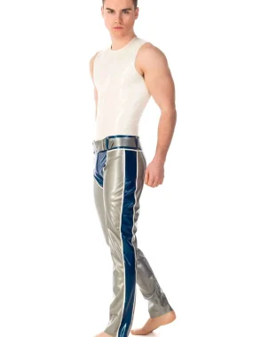 Latex Two-way zipper Pant