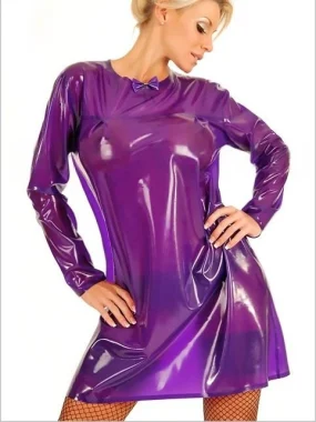Latex Short Rubber Nightie