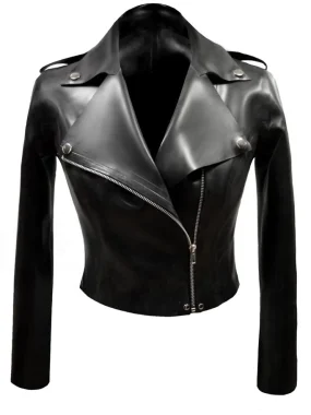 Latex Biker jacket