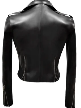 Latex Biker jacket