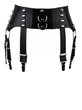 Latex Mercury 8-strap suspender belt