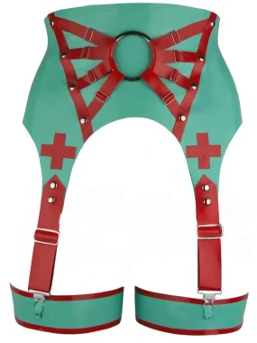 Latex Clinic Goddess Suspender belt