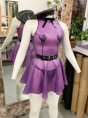 Latex Esme Skater Dress