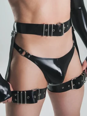 Latex Thong with O ring - Contoured