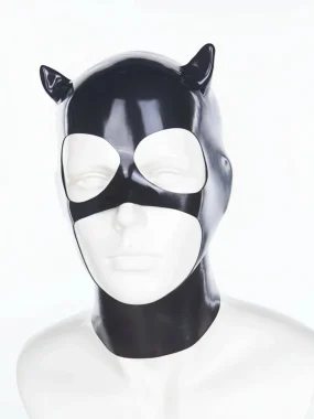 Latex Bat hood