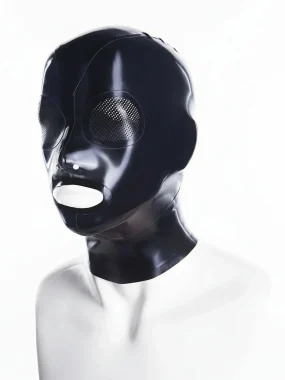 Latex Hidden vision hood