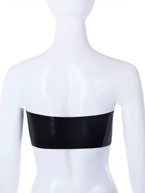 Latex Bandeau top