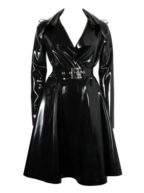 Latex Avalon Trench Coat