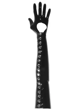 Latex Alena Snap Gloves