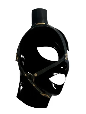 Latex Valentina Face Harness