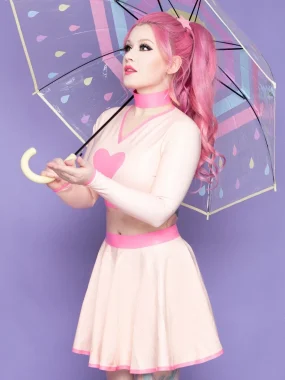 Latex Eden Contrast Skating Skirt