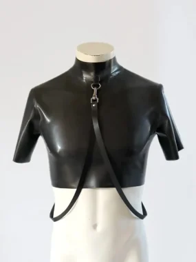 Latex Top Gothic Vibe Men