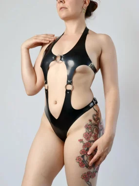 Latex Gothic Vibe Bodysuit