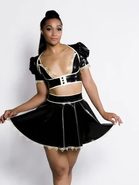 Latex Maid Skirt