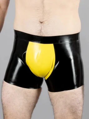 Latex Shorts with Pouch