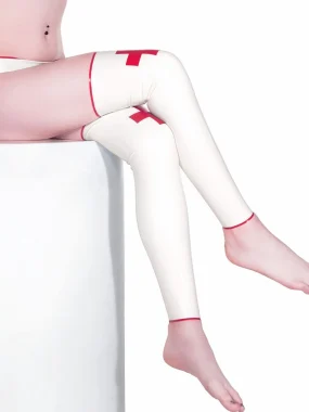 Latex nurse stockings