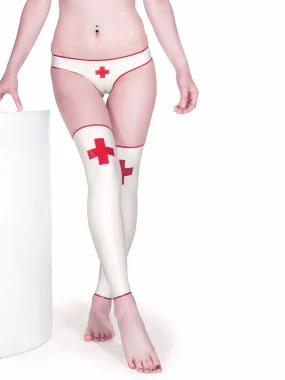 Latex nurse stockings