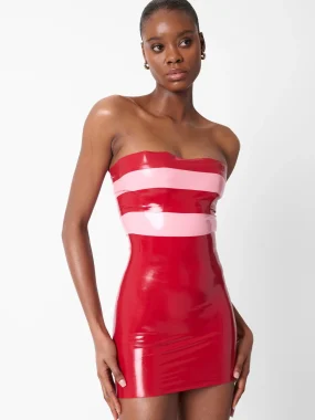 Latex Lonnie Dress Pink