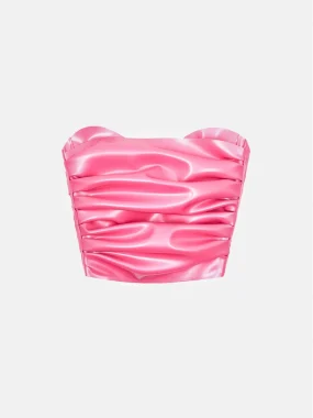 Latex Barbossa Bandeau Top