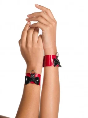 Latex Fem Bracelet Rubber Cuffs