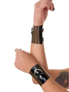 Latex Devote Rubber Wrist Cuffs