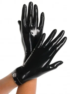Latex D-Ring Rubber Gloves