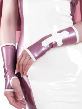 Latex Cross Rubber Mitts