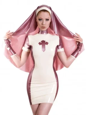 Latex Cross Rubber Mitts